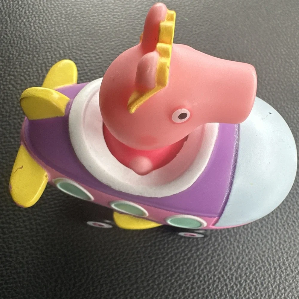 ©2003 Jazwares Peppa Pig Buggles Airplane Jet Mini Racer Car